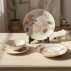 Dinnerware Set - 24 Pcs
